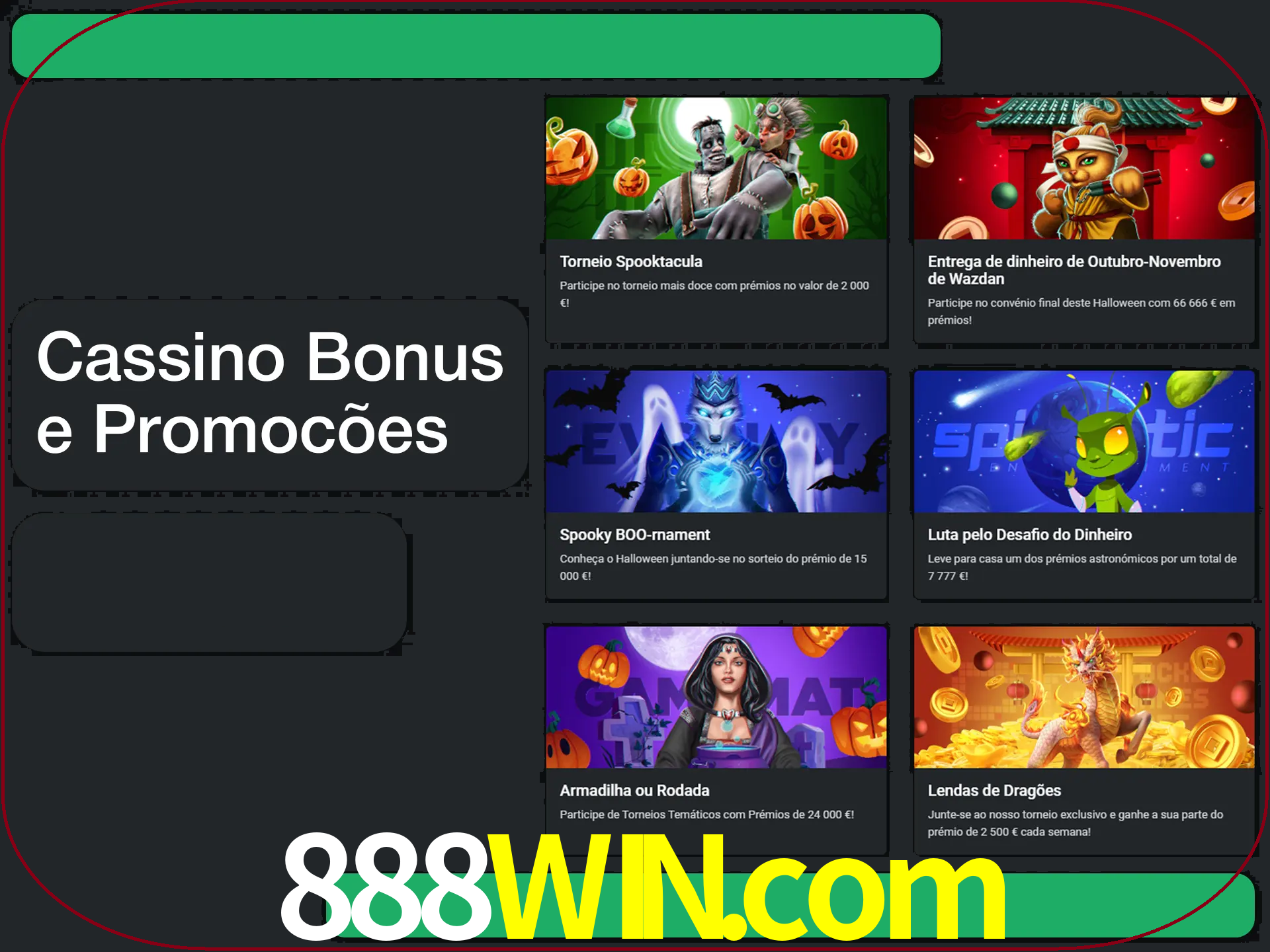 Verifique se há novos bônus de cassino para reivindicar.