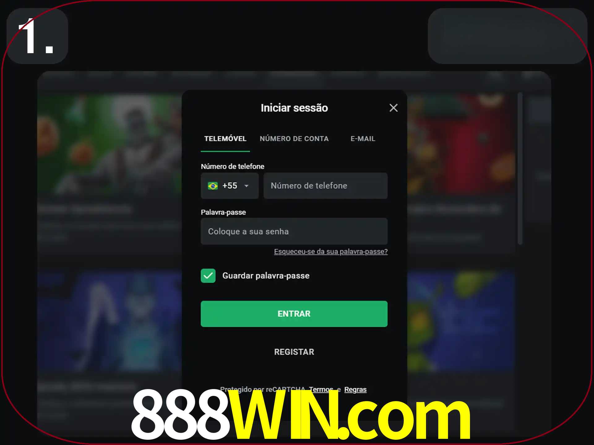 Acesse o site.
